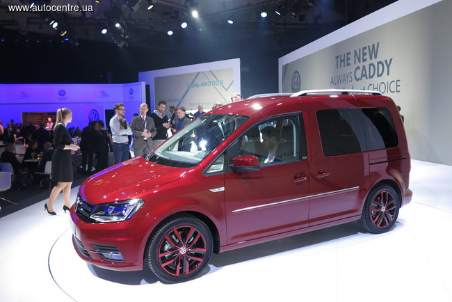 Презентация Volkswagen Caddy четвертой генерации 