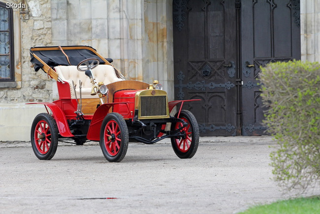 Дебют L&K Voiturette A состоялся 110 лет назад в апреле 1905 года на автосалоне в Праге