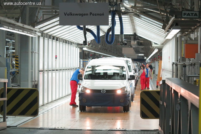 Предприятие Volkswagen в польском городе Познань