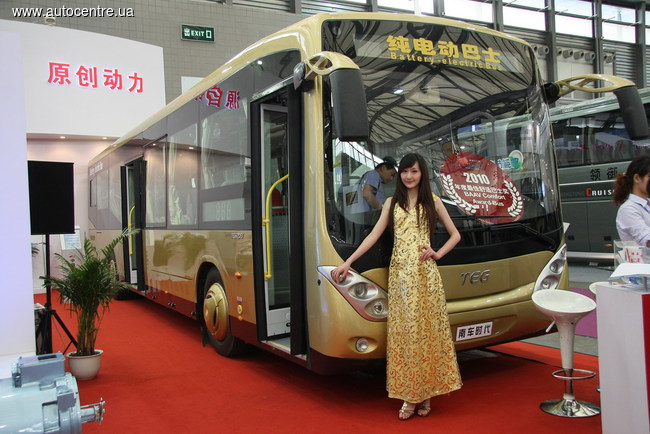Выставка автоубсов Busworld в Китае