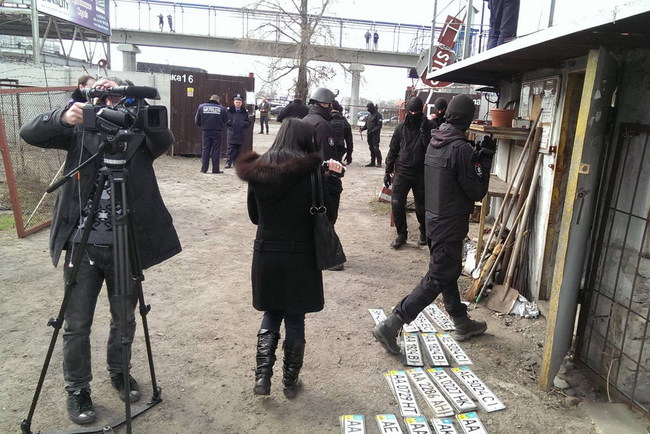 В Киеве разоблачили незаконную штрафплощадку