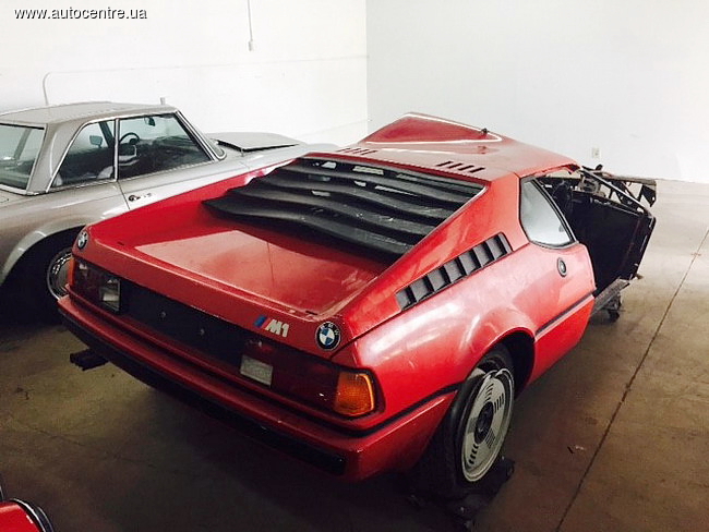 Редчайший среднемоторный суперкар BMW M1 1980 года продан всего за $125000  