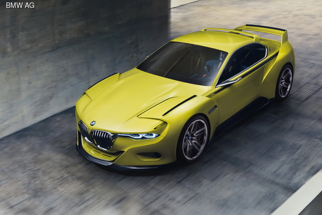 Концепт BMW 3.0 CSL Hommage дебютировал на конкурсе красоты