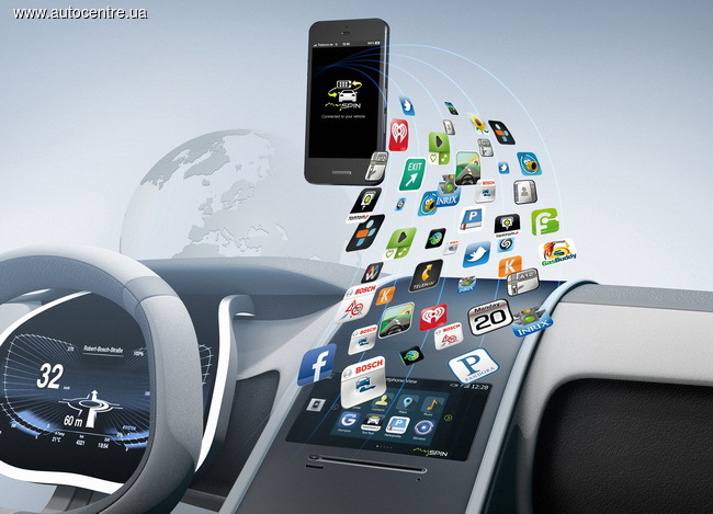 Bosch: автомобили станут электрическими, без водителя и под контролем интернета