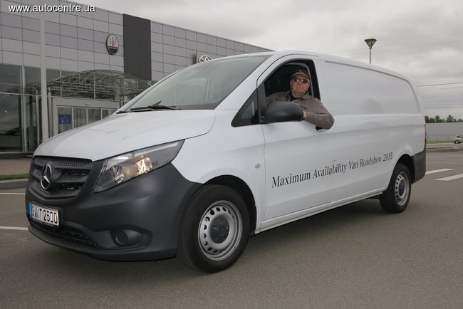 Mercedes-Benz показал в Киеве новейшие развозные авто