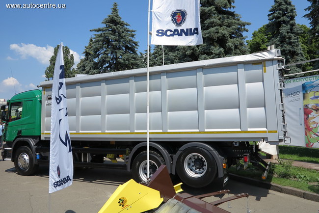 Scania показывает в Киеве грузовики Off-road