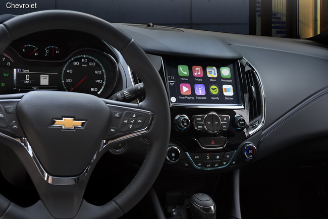 Компания Chevrolet поделилась информацией о новом Cruze