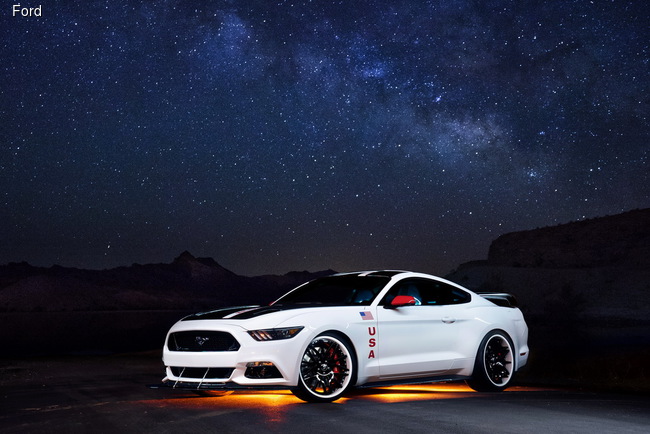 Ford создал «космический» Mustang