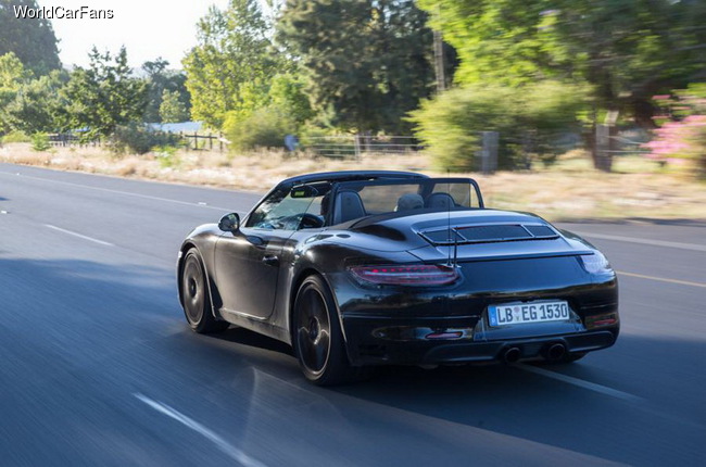 Рестайлинговый Porsche 911 получит новые моторы