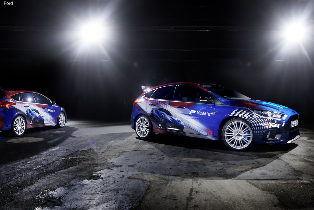 Focus RS посвятили гоночному симулятору Forza Motorsport