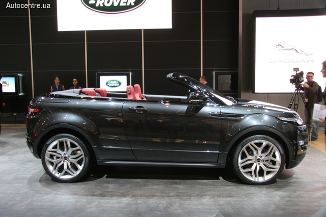 Range Rover обещает кабриолет (+ВИДЕО) Evoque Cabrio 