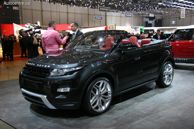 Range Rover обещает кабриолет (+ВИДЕО) Evoque Cabrio 