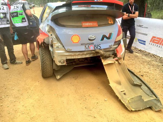 WRC, Ралли Австралии: калейдоскоп событий первого дня австралийского этапа 
