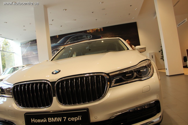В Украине презентовали новый BMW 7-Series