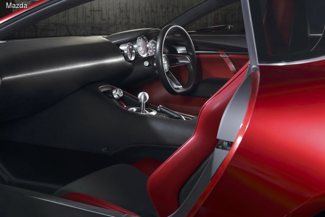 Mazda презентовала стильное роторное купе