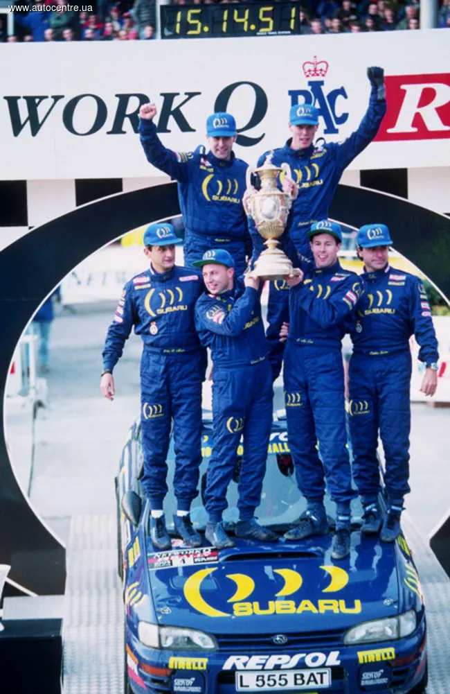 На финальном этапе WRC стартует Subaru в легендарной раскраске 