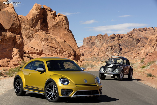 Volkswagen привезет в Лос-Анджелес версию Beetle Dune