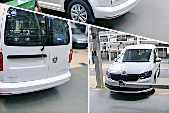 Volkswagen Caddy превратится в Skoda Roomster