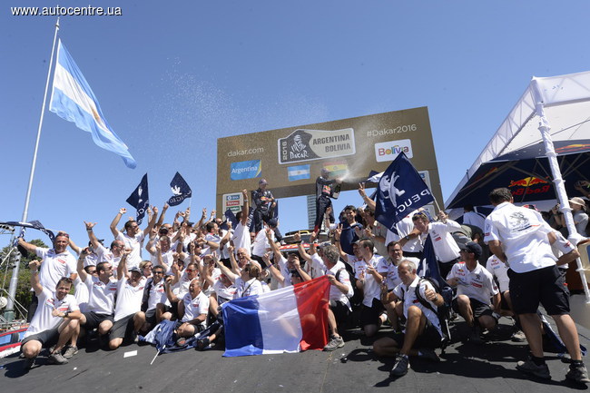 «Дакар 2016»: триумф Peugeot и 12-я победа Петранселя