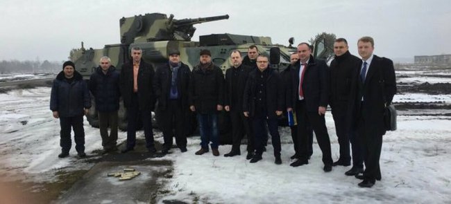 Украинские БТРы получили двигатели стандарта НАТО
