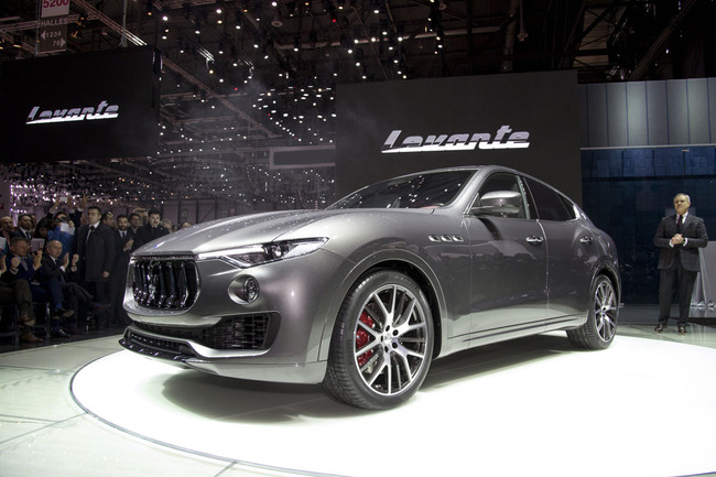 Женевский автосалон 2016: Maserati Levante