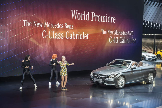 Женевский автосалон 2016: Mercedes-Benz C-Class Cabriolet