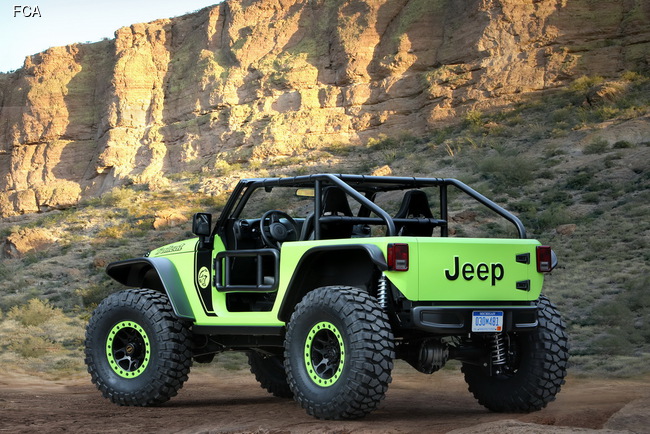 Jeep и Mopar показали 7 концептуальных внедорожников