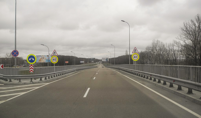 На подъездах к аэропорту «Борисполь» - новые ограничения скорости
