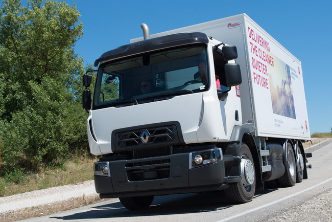 Renault покажет новые грузовики на газе