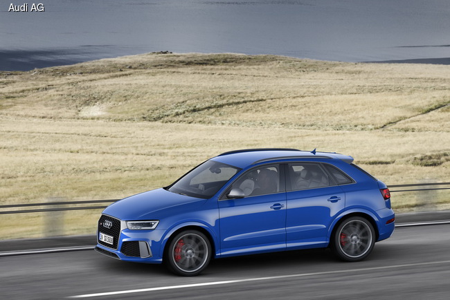 Женевский автосалон 2016: Audi RS Q3 прибавил в мощности