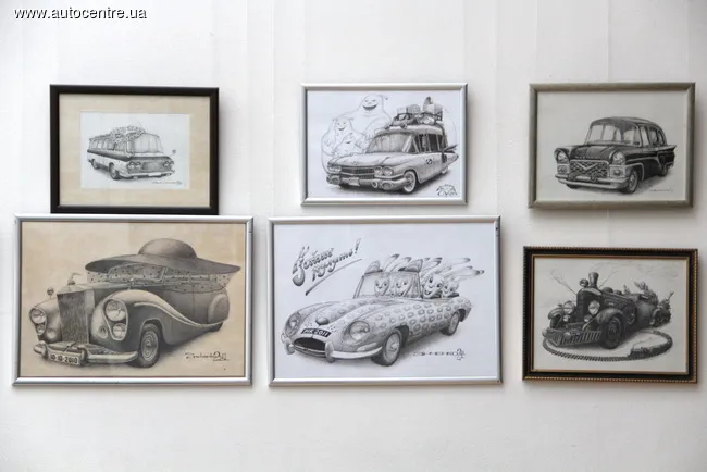 В Киеве открылась выставка авто-арта