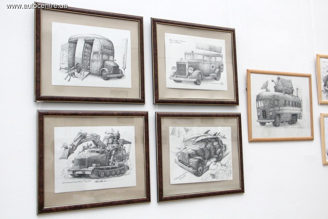 В Киеве открылась выставка авто-арта