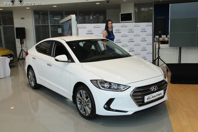 В Украине презентован новый Hyundai Elantra