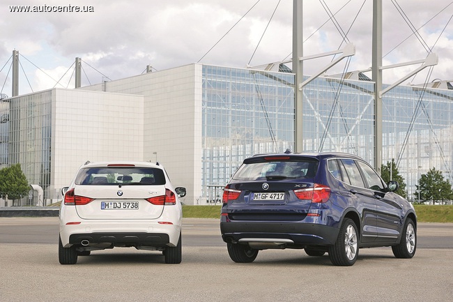 Обзор BMW X1 и BMW X3