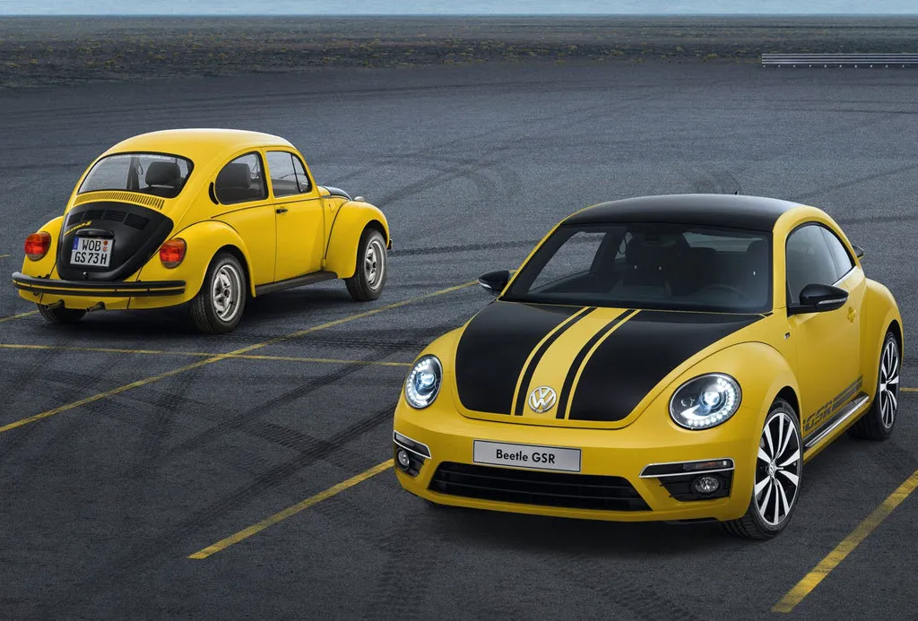 volkswagen new beetle 2013 желтый панорамная крыша