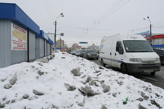 дороги,дворовое проезды,Киев,расчистака от снега