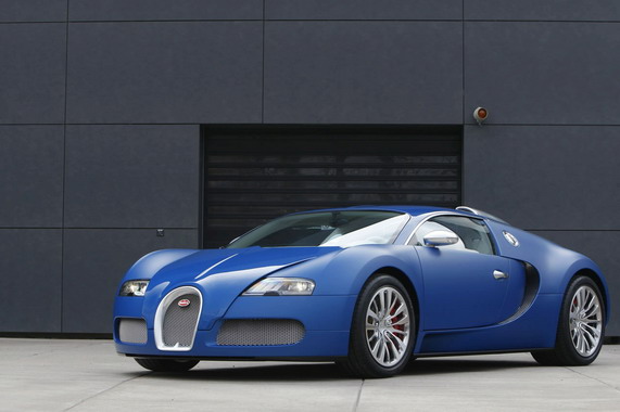 Bugatti Veyron Bleu Centenaire